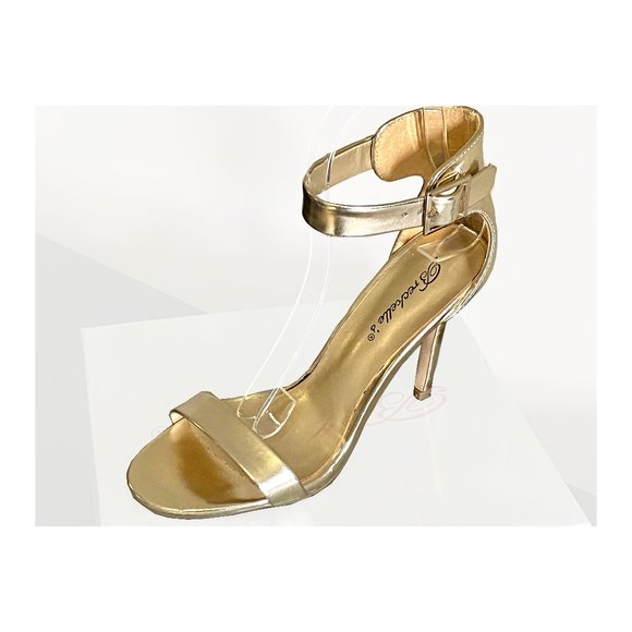 Breckelles Sydney-31 Womens Champagne High Heels - Picture 1 of 1